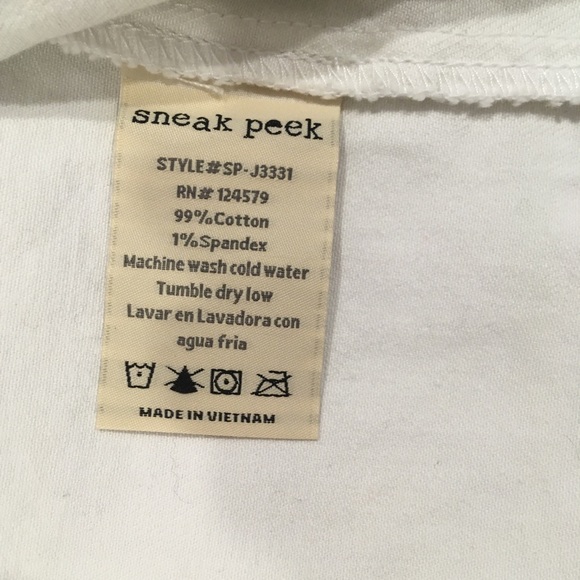 New SNEAK PEEK  jeans jacket - Picture 6 of 7